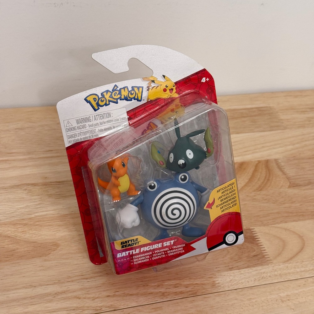 Pokemon Battle Figure Set 3-Pack | New - Sealed